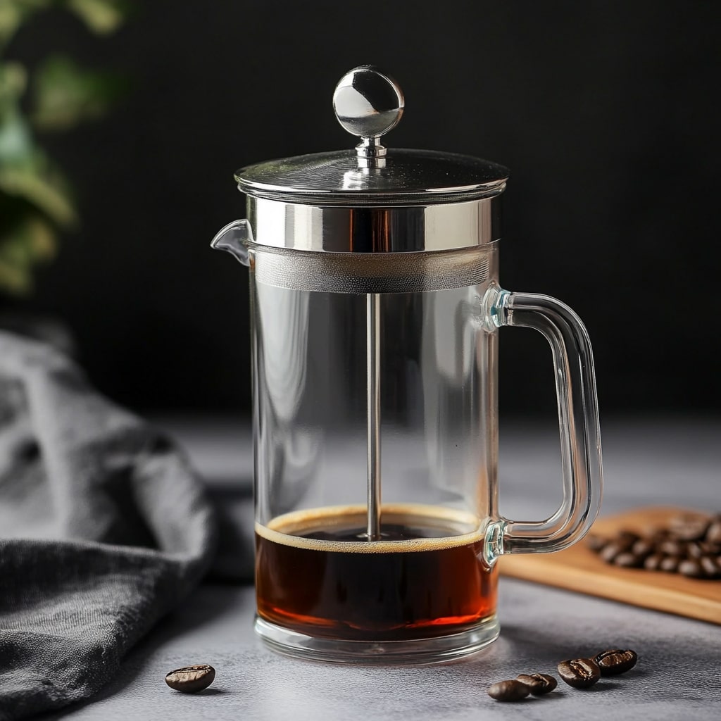 French Press Coffee Guide — Glass French Press Glass French Press Coffee Maker