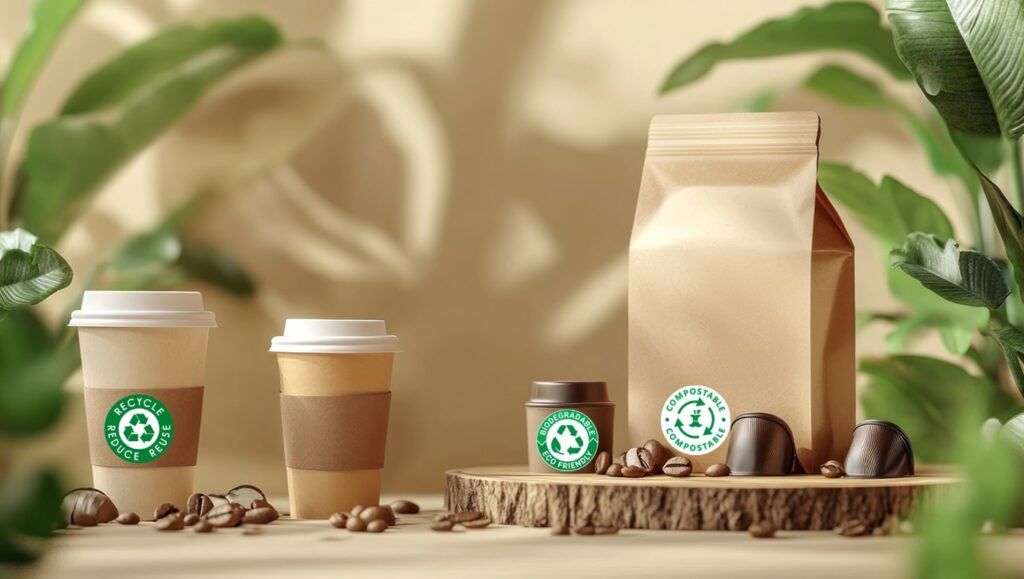 Sustainable Coffee Packaging — Coffee Packaging with Recyclable, Compostable, and Biodegradable Certification Labels