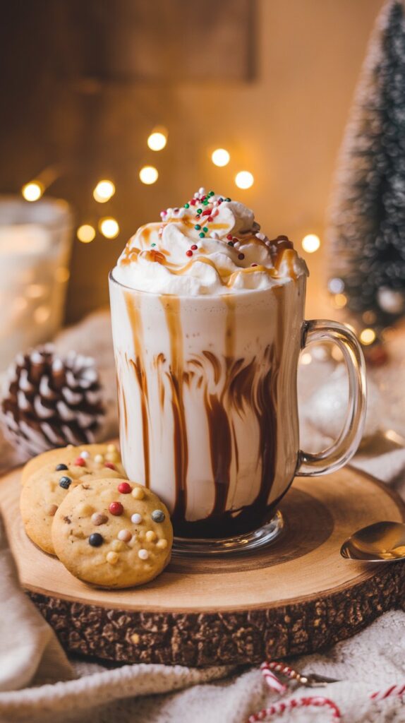 Toasted White Chocolate Mocha Recipe Starbucks Coffee Recipes Starbucks Coffee Recipes — Toasted White Chocolate Mocha Topped with Whipped Cream, Caramel Drizzle