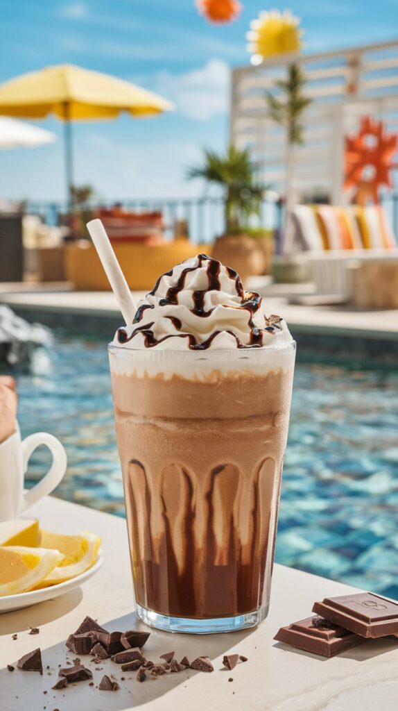 Mocha Frappuccino Recipe Cool Starbucks Coffee Recipes Frosty Mocha Frappuccino Topped with Whipped Cream and Chocolate Drizzle